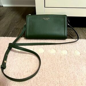Kate Spade green crossbody bag purse NWOT